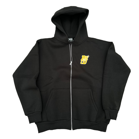 COLLEGE BLACK HOODIE